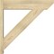 Ekena Millwork Traditional Slat Rough Sawn Outlooker, Douglas Fir, 8"W x 36"D x 36"H OUT08X36X36TRA06RDF - alternate 4